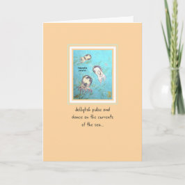 Drei Polyorchis Jellyfish Relationship Card Karte