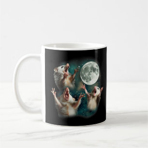 Drei Possum Mond 3 Opossum Lustig Komisch Verfluch Kaffeetasse