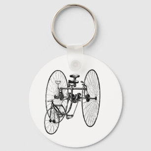Drei Rad-Fahrrad-Dreirad Schlüsselanhänger