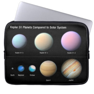 Drei riesige Planeten, die Kepler umkreisen 51 Laptopschutzhülle