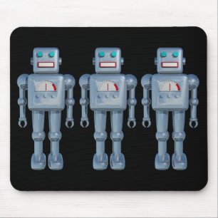 Drei Roboter Mousepad