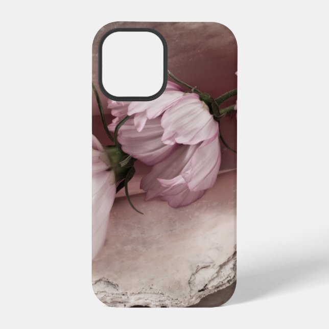 Drei rosa Kosmos iPhone 12 Pro Hülle (Rückseite)
