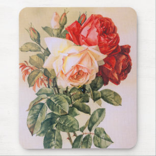 Drei Rose Mousepad