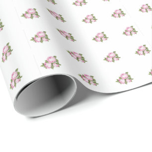 Drei Rosen Geschenkpapier