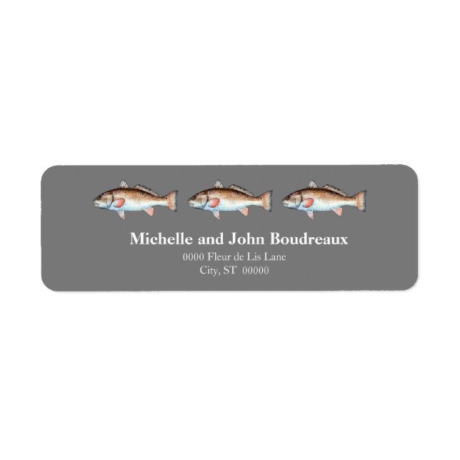 Drei Rotbarsche auf Grau (Vorne)