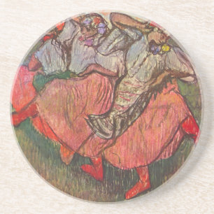 Drei russische Tänzerinnen von Edgar Degas Getränkeuntersetzer