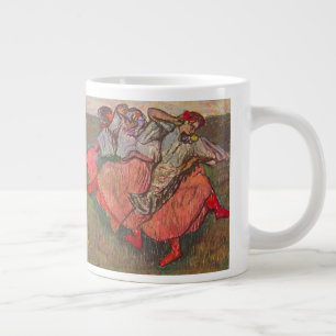 Drei russische Tänzerinnen von Edgar Degas Jumbo-Tasse