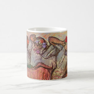 Drei russische Tänzerinnen von Edgar Degas Kaffeetasse