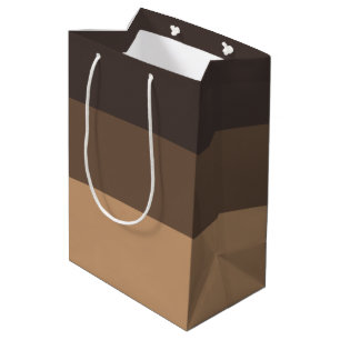 Drei Schatten Brown-Kaffee Mittlere Geschenktüte