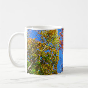 Drei Schattierungen von Ahornbäumen Kaffeetasse