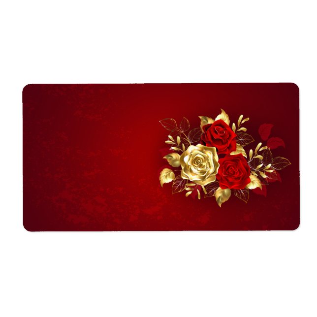 Drei Schmuckstücke Rose (Vorne)