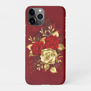 Drei Schmuckstücke Rose iPhone 11Pro Hülle