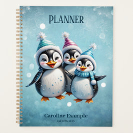 Drei schöne Pinguine Planer