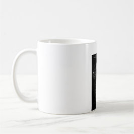 Drei schwarze Katzen und der Mond Kaffeetasse