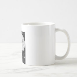 Drei schwarze Katzen und der Mond Kaffeetasse