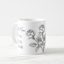 Drei schwarze und weiße Rosenmütter