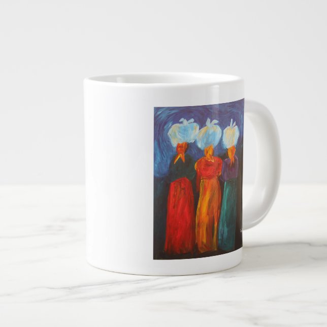 Drei Schwestern 2007 Jumbo-Tasse (Vorderseite Rechts)