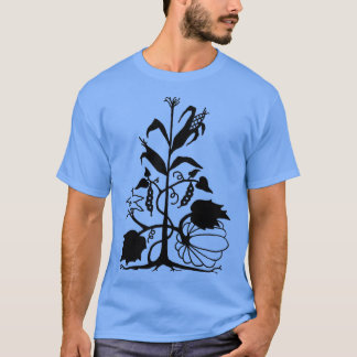 Drei Schwestern Maisbohnen und Squash T-Shirt