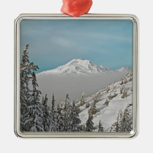 Drei Schwestern vom Bachelor Butte - Kein Text. Silbernes Ornament