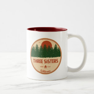 Drei Schwestern Wildnis Zweifarbige Tasse