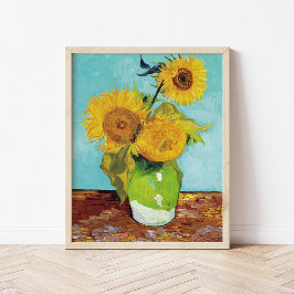 Drei Sonnenblumen | Vincent Van Gogh Poster