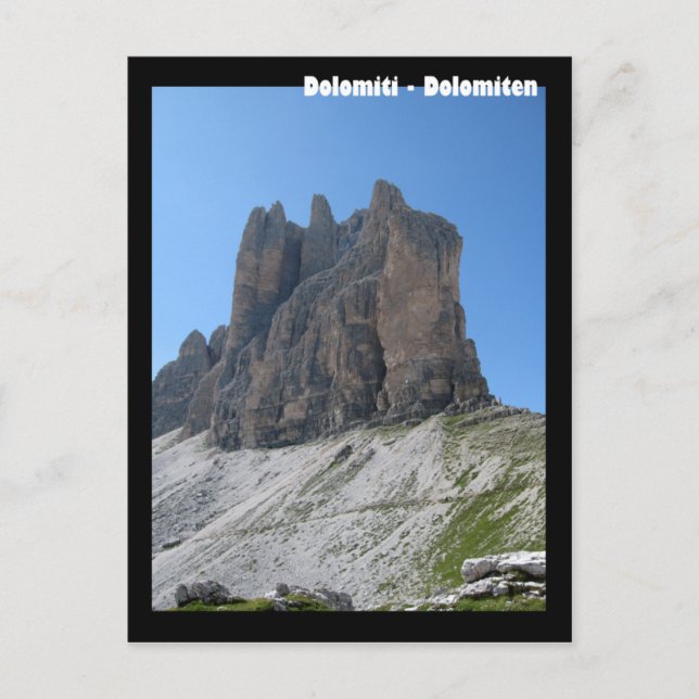 Drei Spitzen Postkarte (Vorderseite)