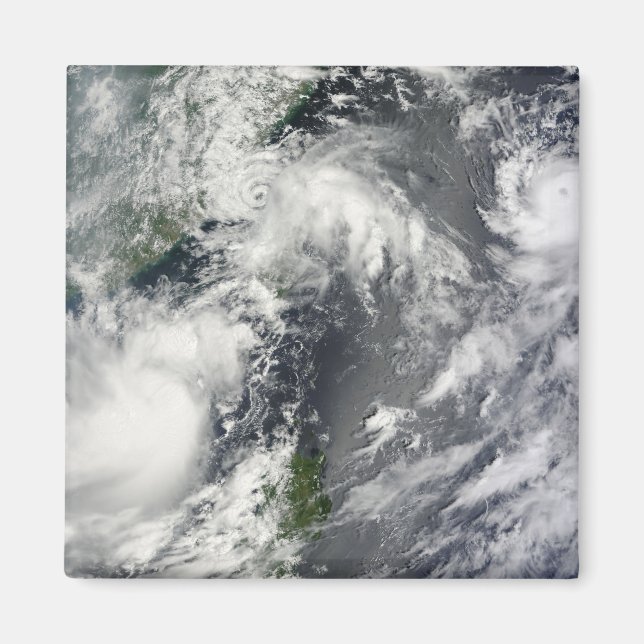 Drei starke Stürme Magnet (Vorne)