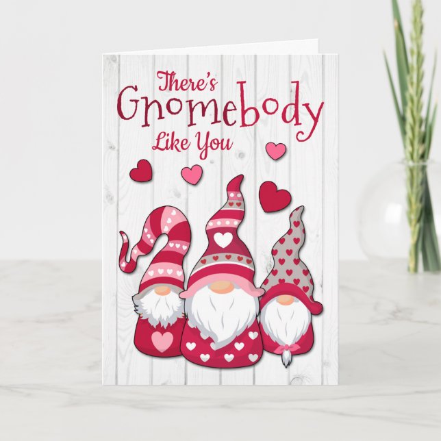 Drei Sterne für den Valentinstag Karte (Vorderseite)