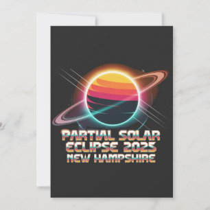 Drei Tage im Leben 2025 New Hampshire Retro Save The Date