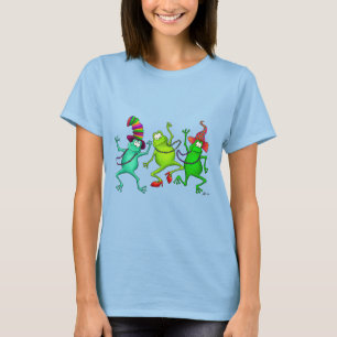 Drei tanzende Frösche T-Shirt