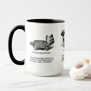 Drei Terrier Dog Rassen Tasse