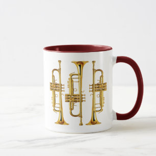 Drei Trompeten Tasse