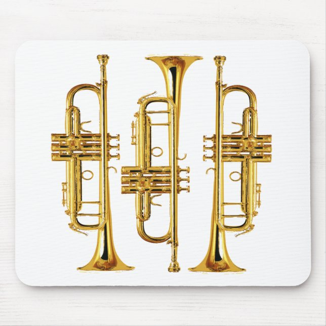 Drei Trumpets Mousepad (Vorne)