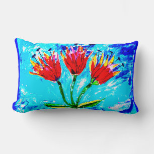 Drei Tulpen Lendenkissen