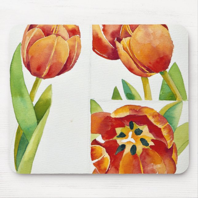 Drei Tulpestudien sicheren 2013 Mousepad (Vorne)