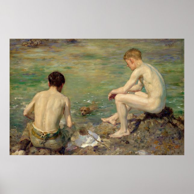 Drei Unternehmen Poster (Vorne)