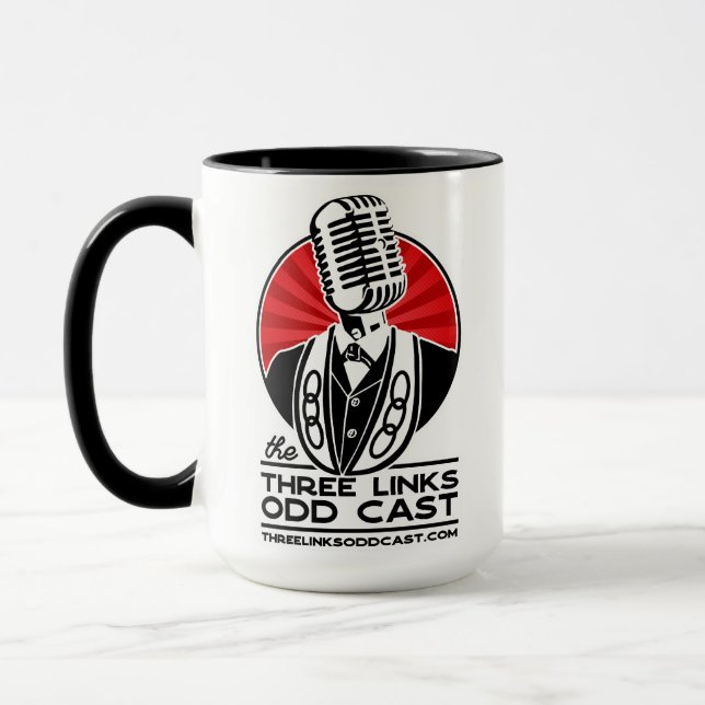 Drei Verknüpfungen ungerade Cast Tasse (Links)