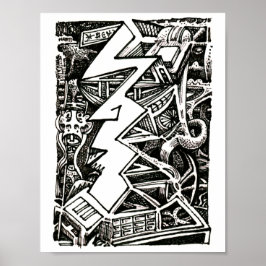 Drei Viertel Poster