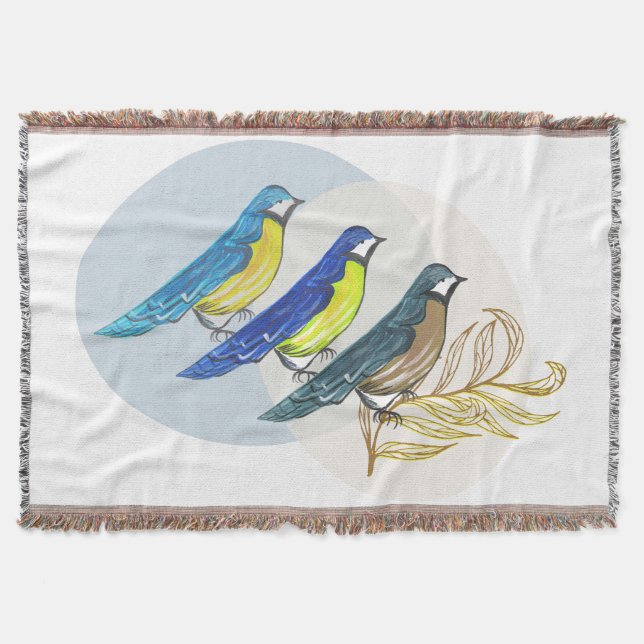 Drei Vögel Decke (Vorderseite)