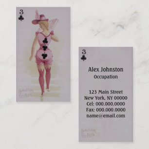 Drei von Vereine ~ Visitenkarte