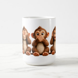 Drei Weise Affen Kaffeetasse