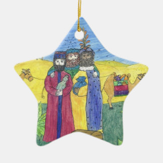 Drei weise Männer Keramik Ornament