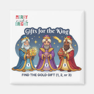 Drei Weise Männer Weihnachtsgeschenke Logik-Spiel  Magnet