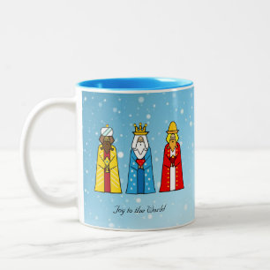 Drei-Weise-Männer-Zweifarben-Kaffeetasse Zweifarbige Tasse