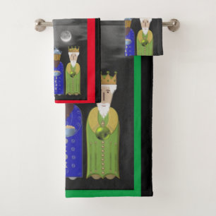 Drei Weisen Badetuch Set