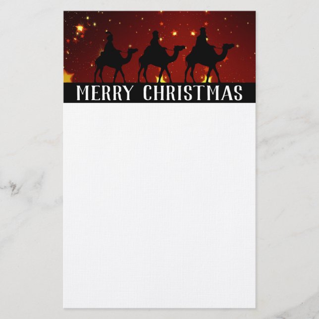 Drei Weisen Briefpapier (Vorderseite)