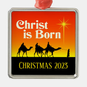 Drei Weisen Stern von Bethlehem Weihnachten Ornament Aus Metall
