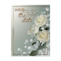 Drei weiße Rosen/Gold Trips
