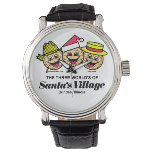 Drei Weltstädte in Santa's Village, East Dundee, I Armbanduhr