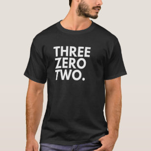 DREI ZERO ZWEI Bereichscode 302 Delaware Delaware T-Shirt